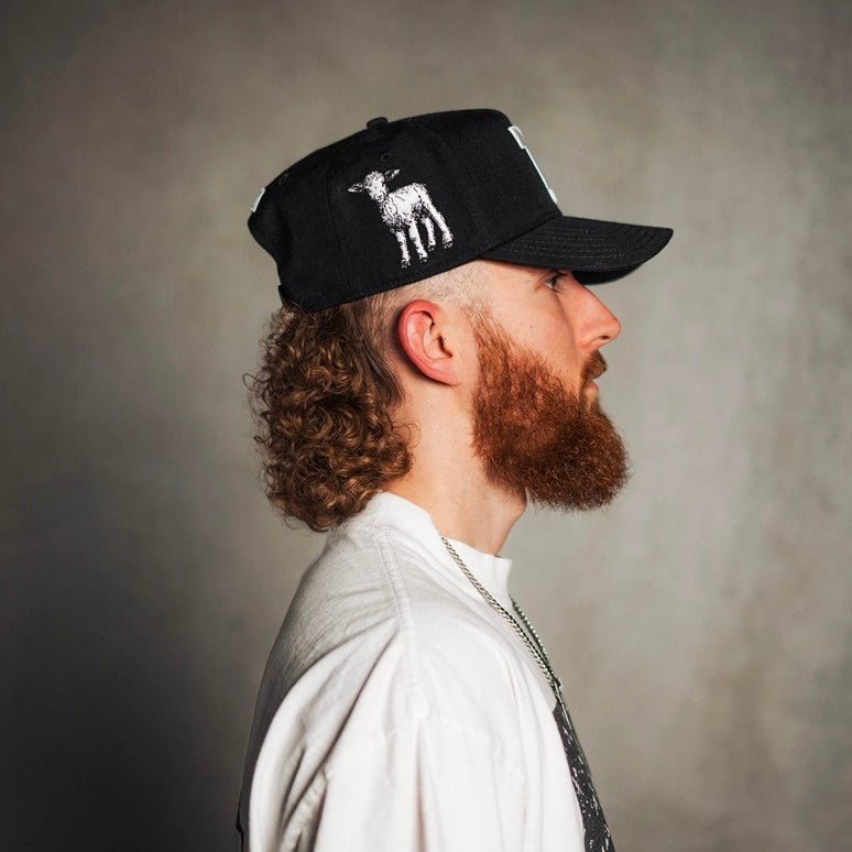 [🚨PRE-ORDER - SHIPS JANUARY 16TH🚨] ‘7’ Premium Wool Blend SnapBack - Black/White