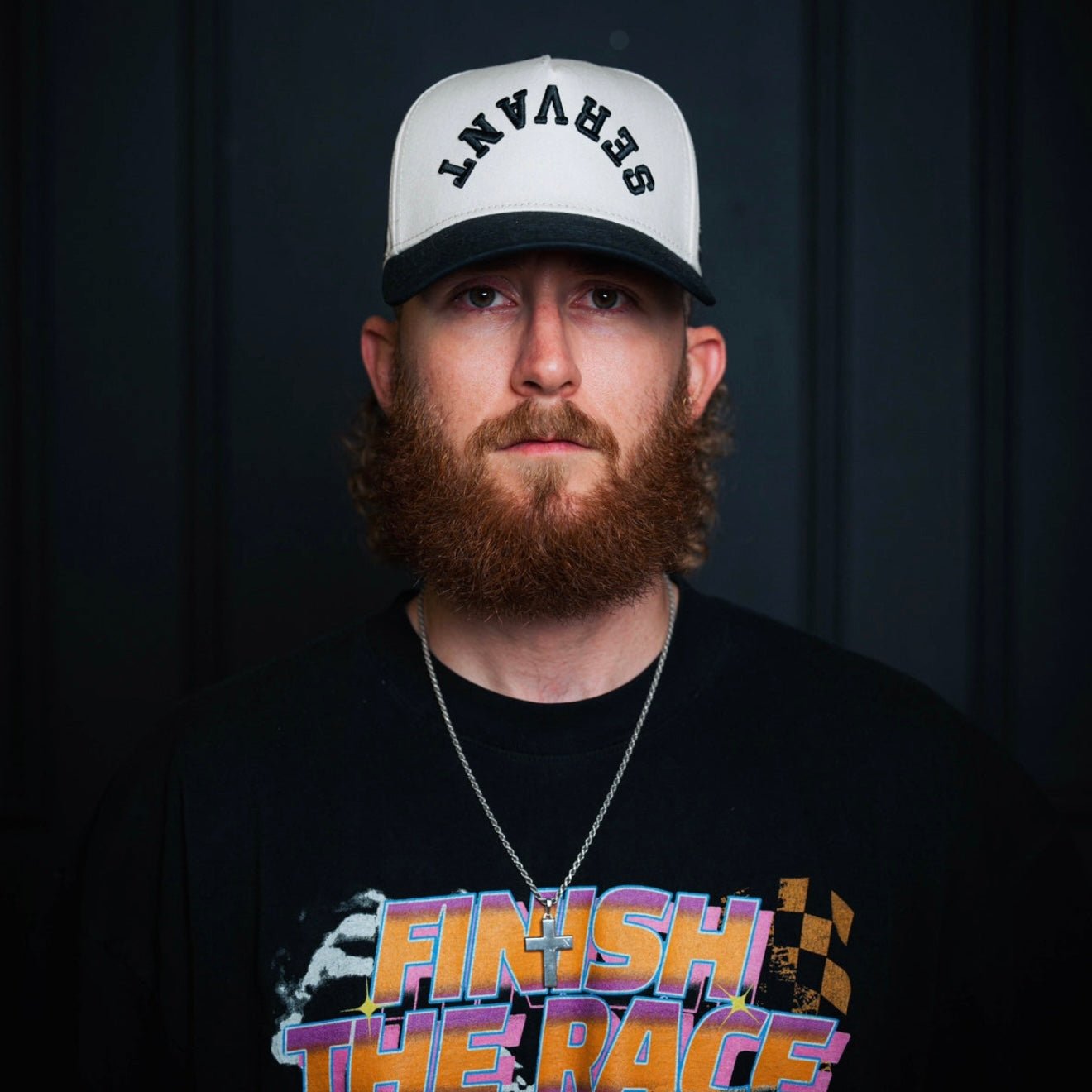 [🚨PRE-ORDER - SHIPS JANUARY 16TH🚨] ‘SERVANT’ Premium SnapBack - Cream/Black