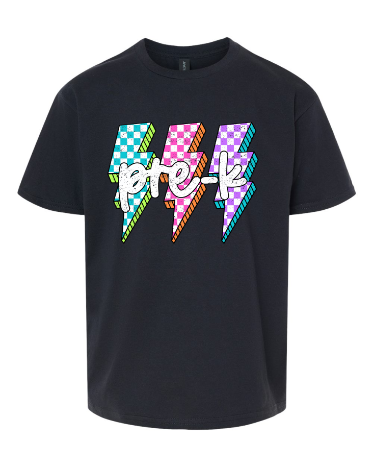 Pre-K Lightning Bolt T-Shirt