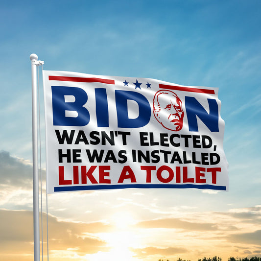 He Was Installed Flag