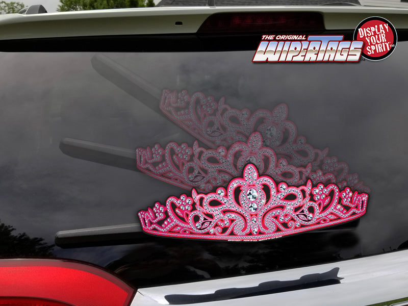 Princess Crown Tiara WiperTags