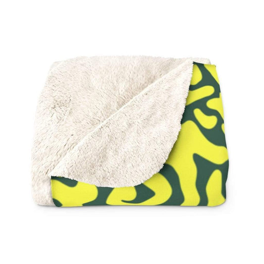 Brook Trout Sherpa Fleece Throw