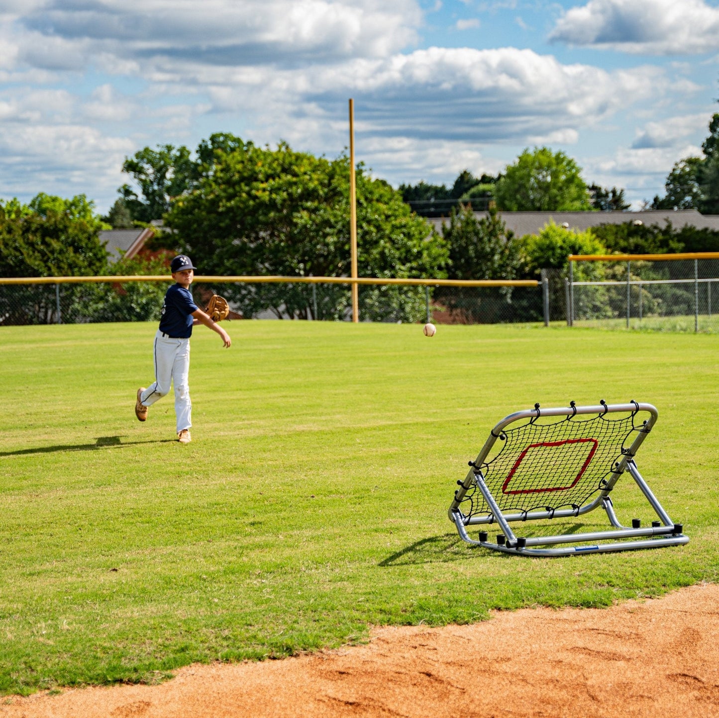 3x3 Baseball & Softball Rebounder + Free Training Videos | Portable Fielding Trainer