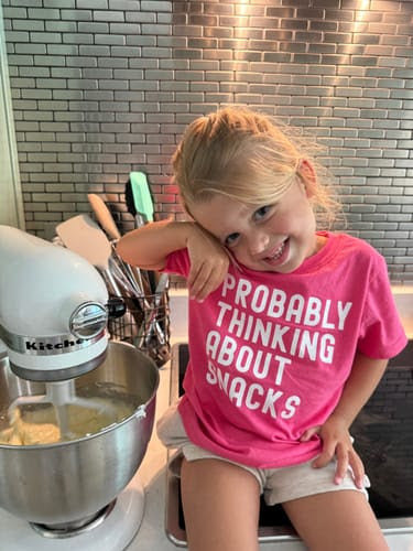 Probably Thinking About Snacks Toddler T-Shirt