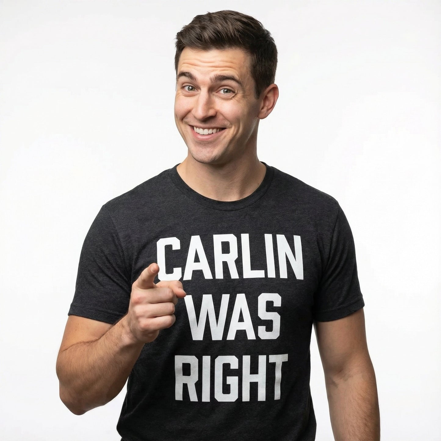 Carlin Was Right Tee