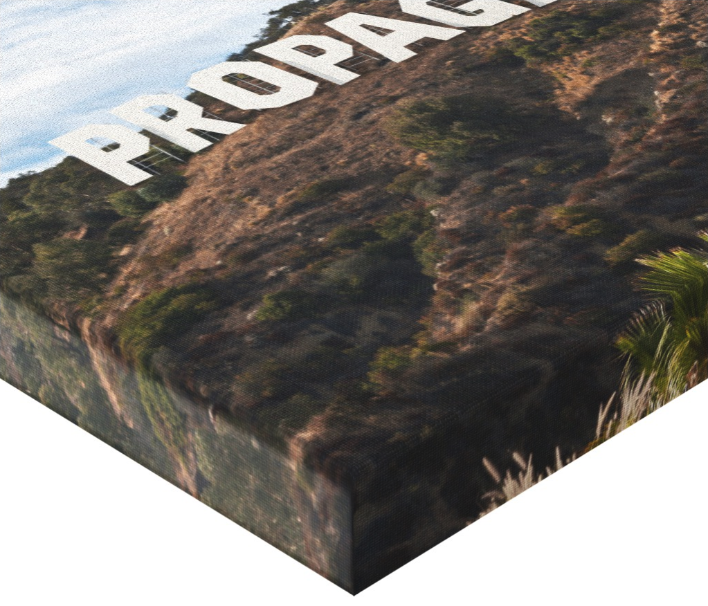 Hollywood Propaganda Canvas