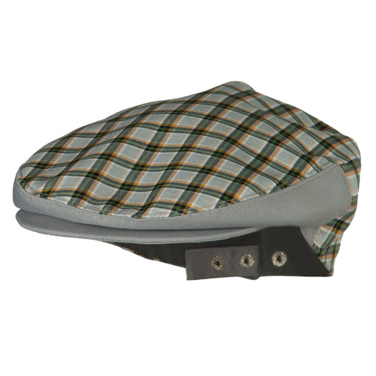 Men's Plaid Snap Button Ivy Cap