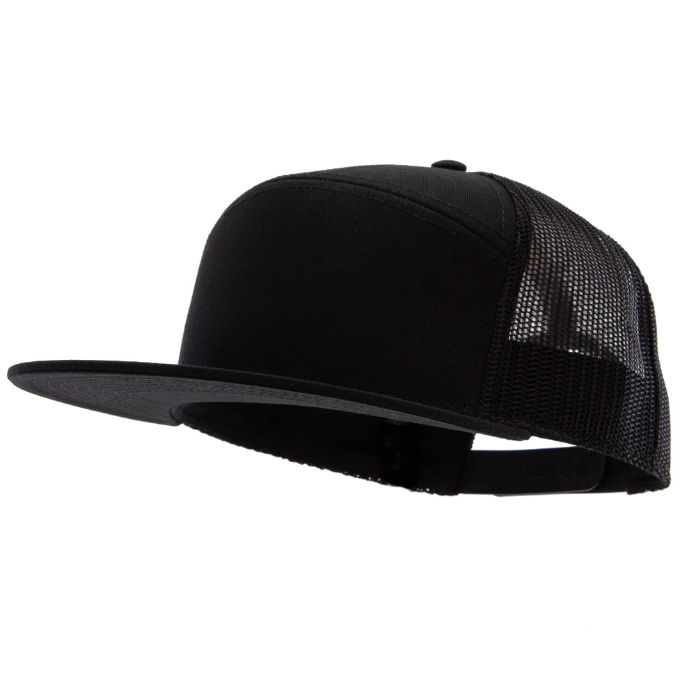 7 Panel Superior Cotton Twill Mesh Back Trucker Cap
