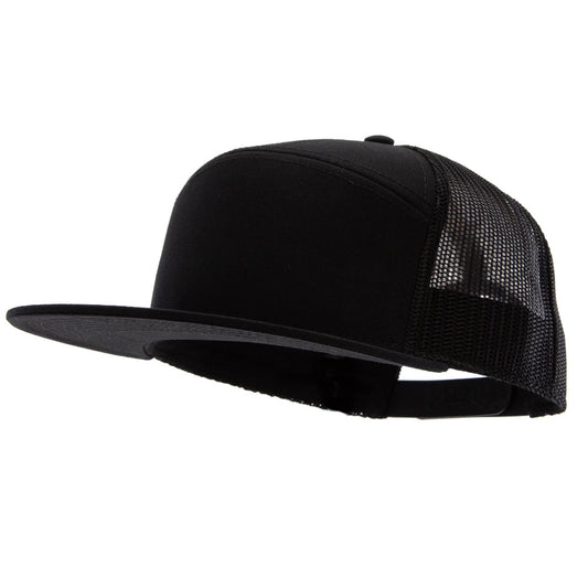7 Panel Superior Cotton Twill Mesh Back Trucker Cap
