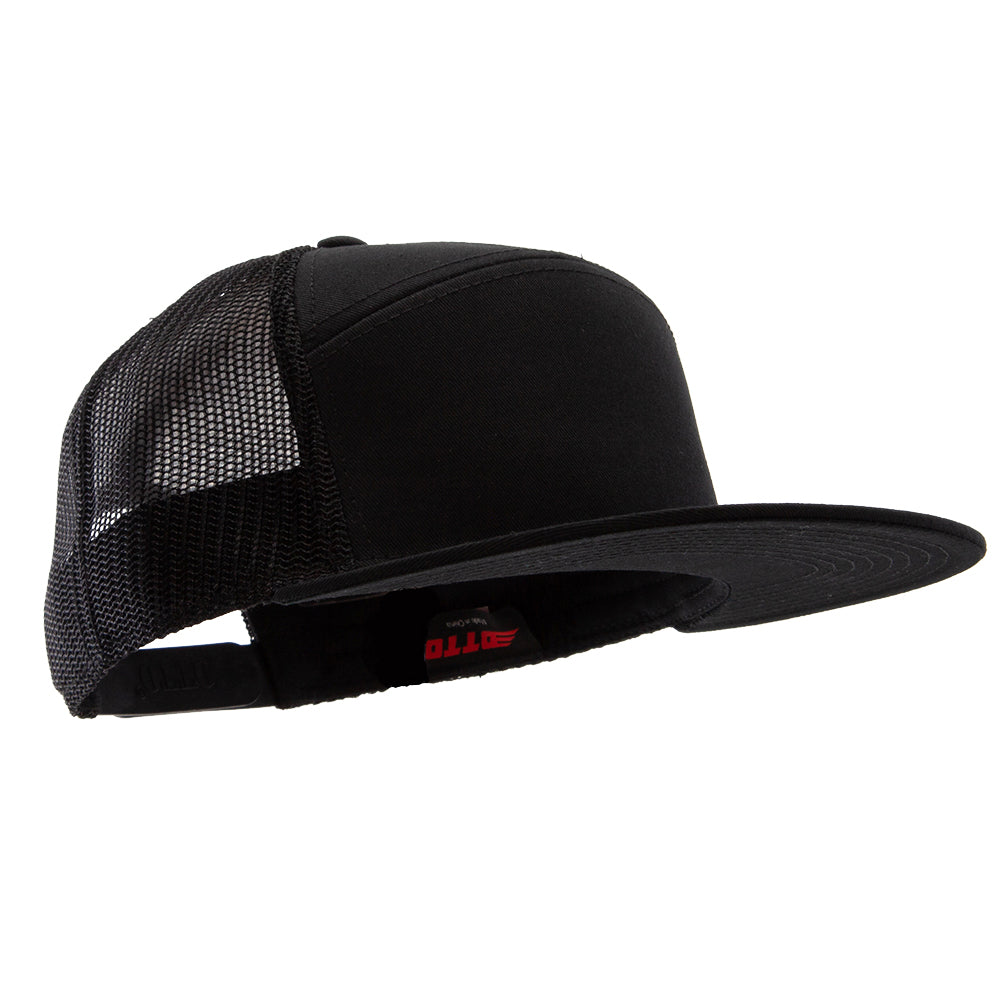 7 Panel Superior Cotton Twill Mesh Back Trucker Cap