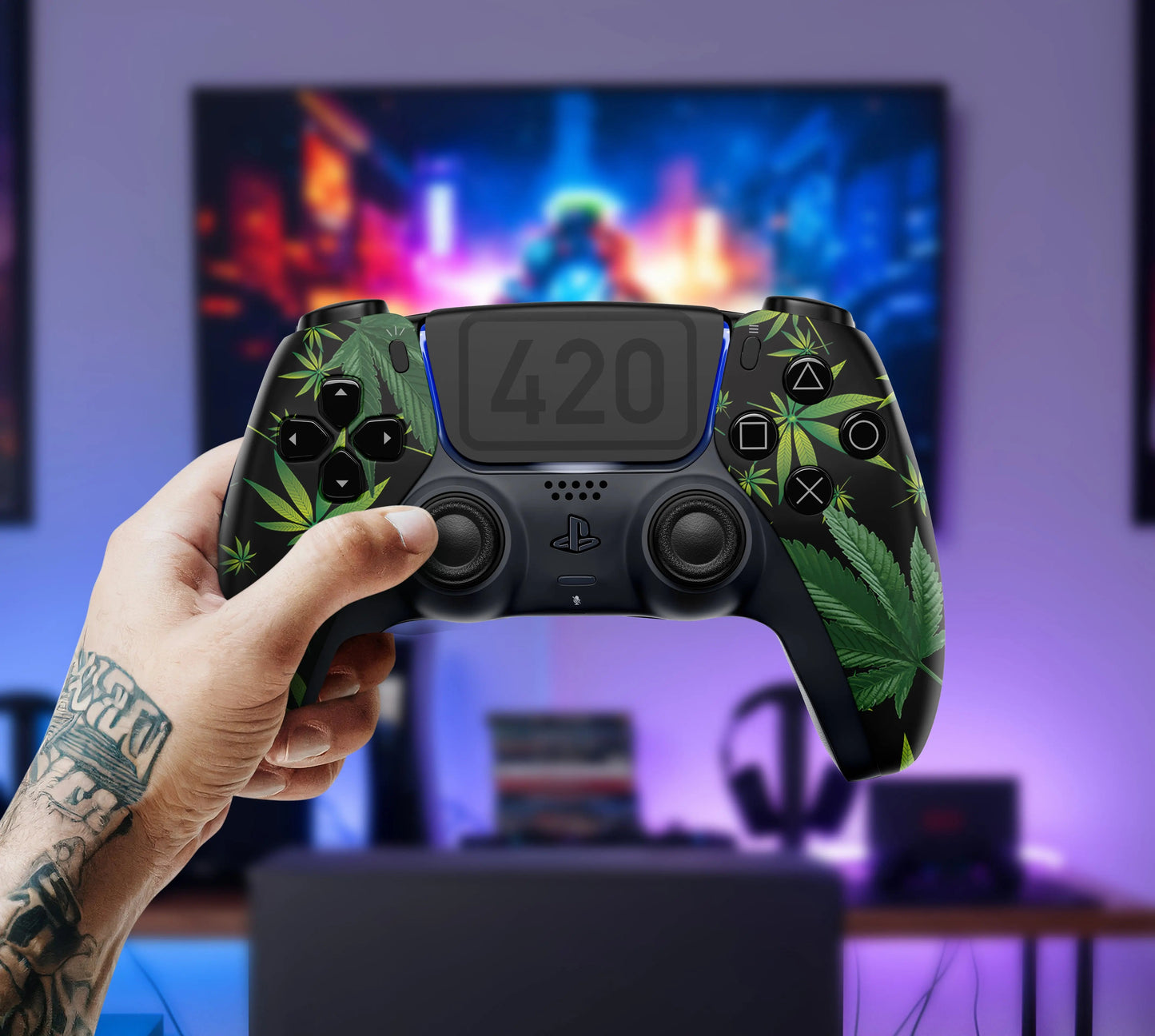 MODDEDZONE 420 PS5 CUSTOM MODDED CONTROLLER