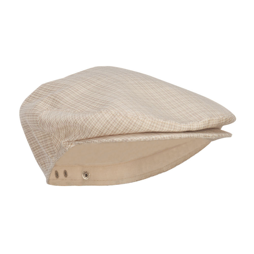 Men's Plaid Snap Back Ivy Cap