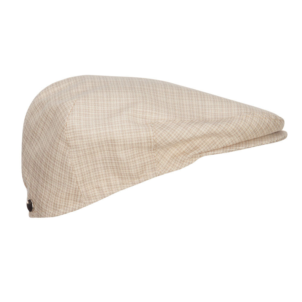 Men's Plaid Snap Back Ivy Cap
