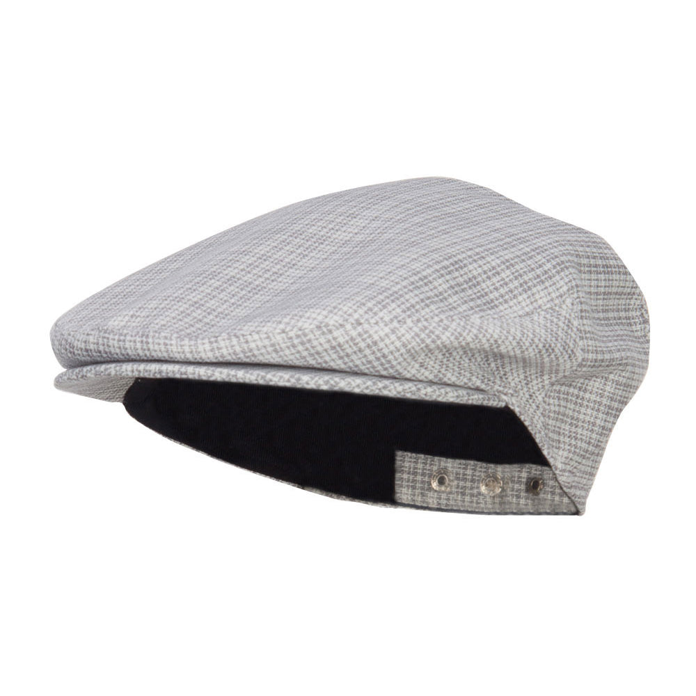 Men's Plaid Snap Back Ivy Cap