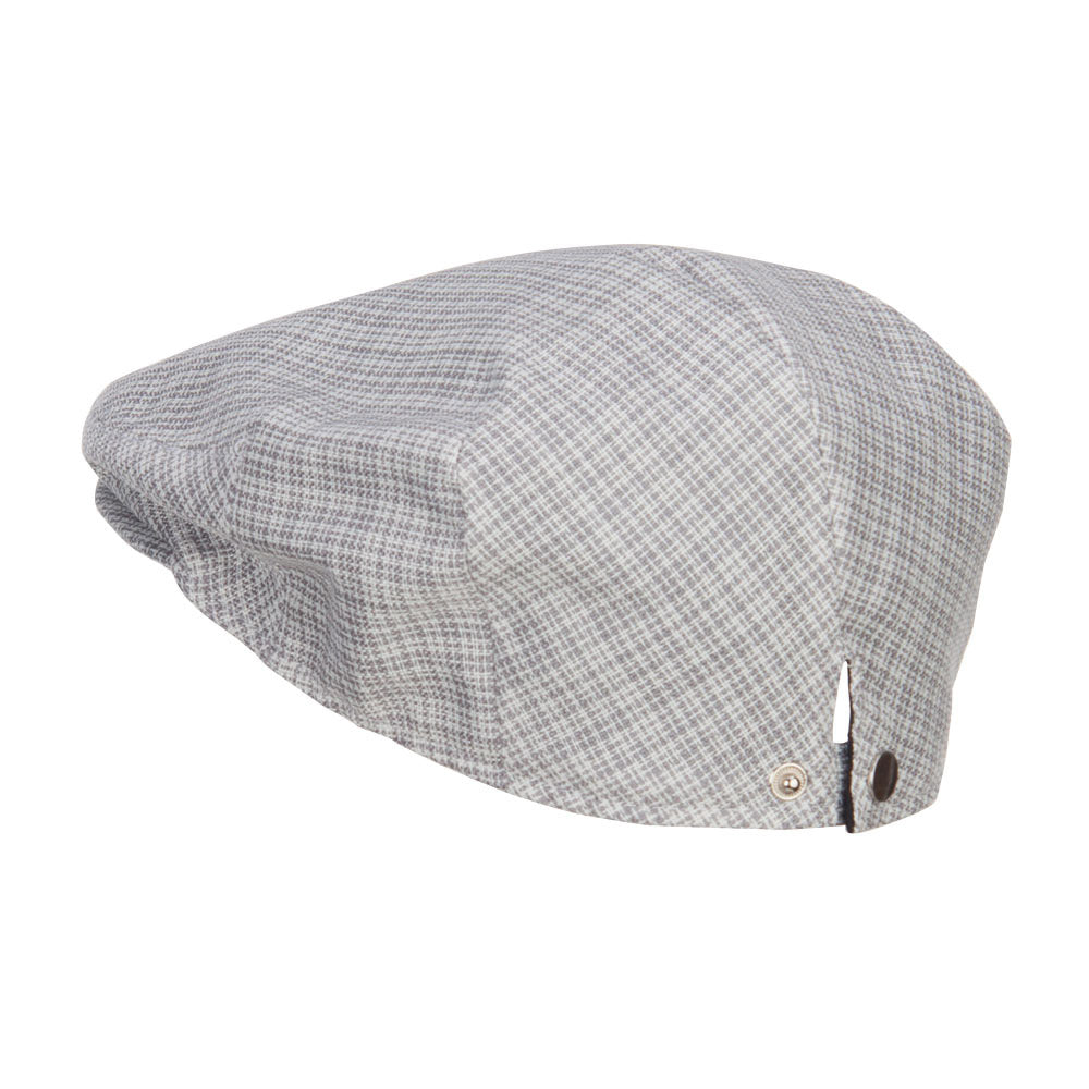 Men's Plaid Snap Back Ivy Cap