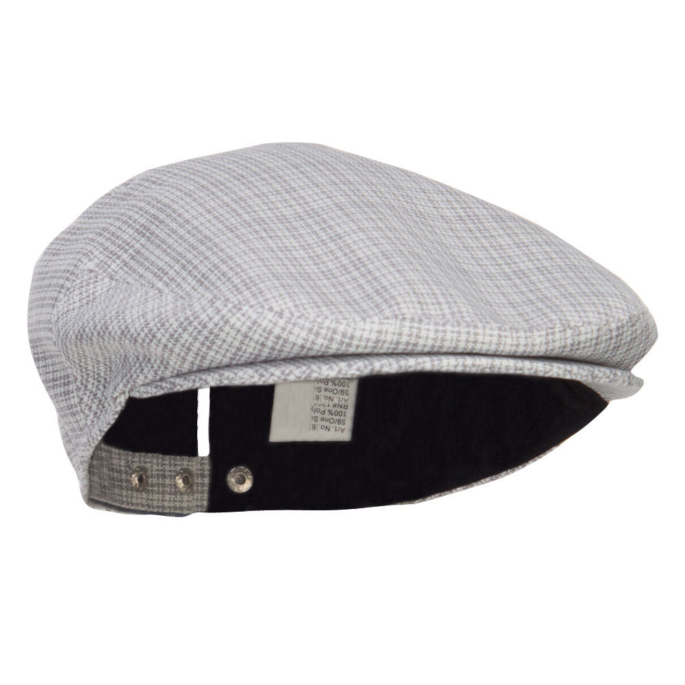 Men's Plaid Snap Back Ivy Cap