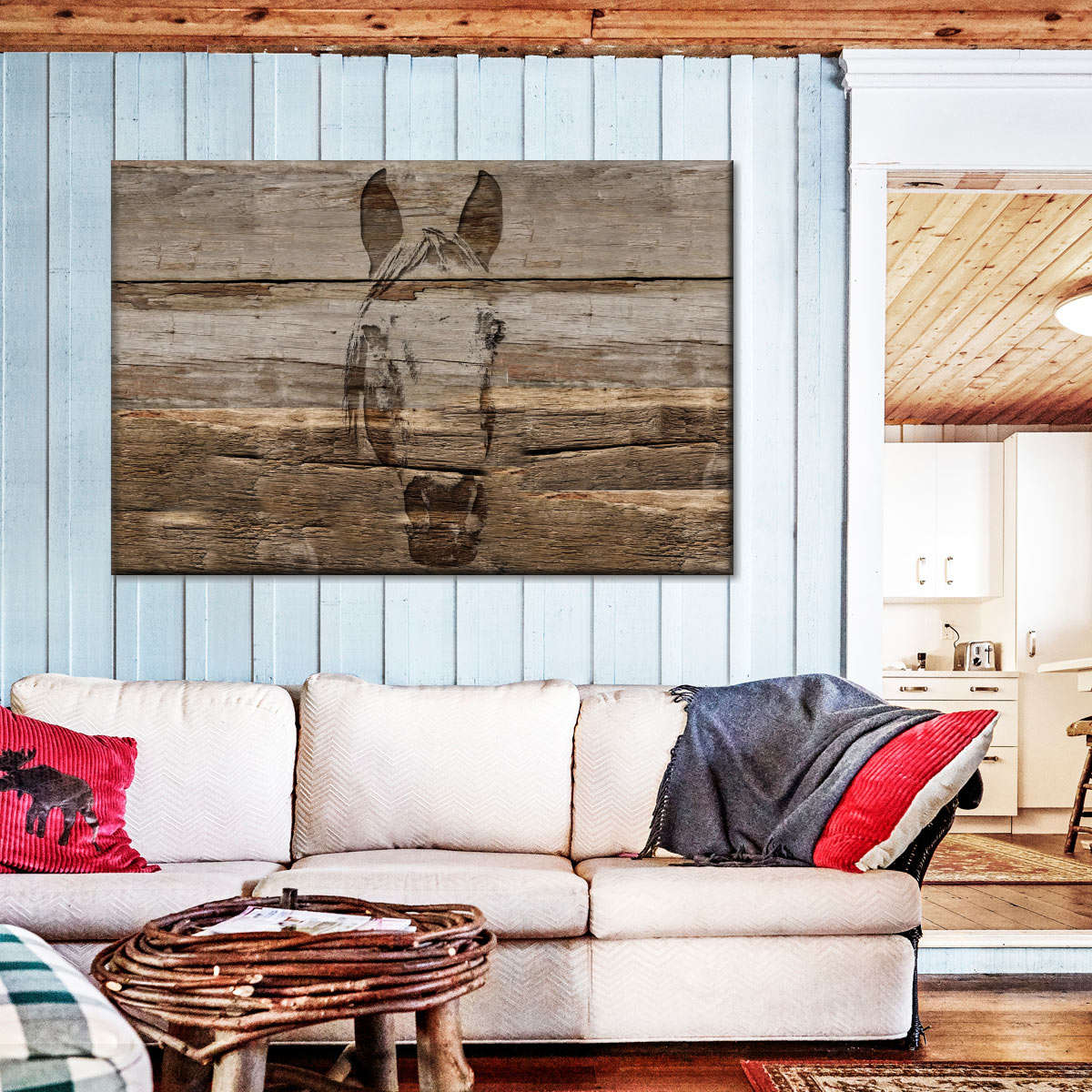 Rustic Horse Wall Art