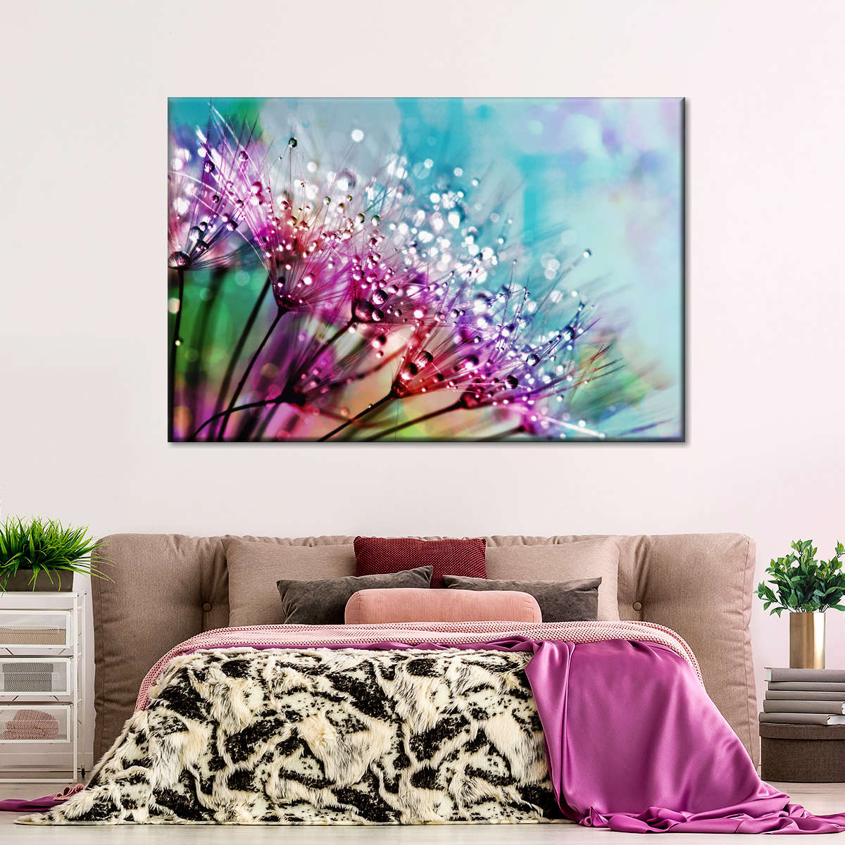 Colorful Dew Wall Art