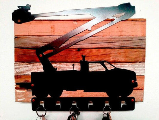 Bucket Truck Name Keyholder