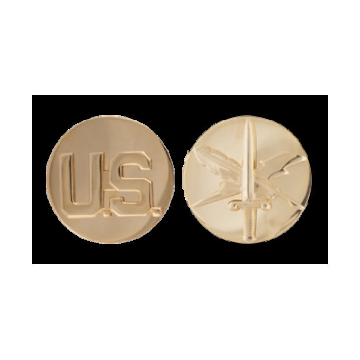 Public Affairs Enlisted Collar Device Set