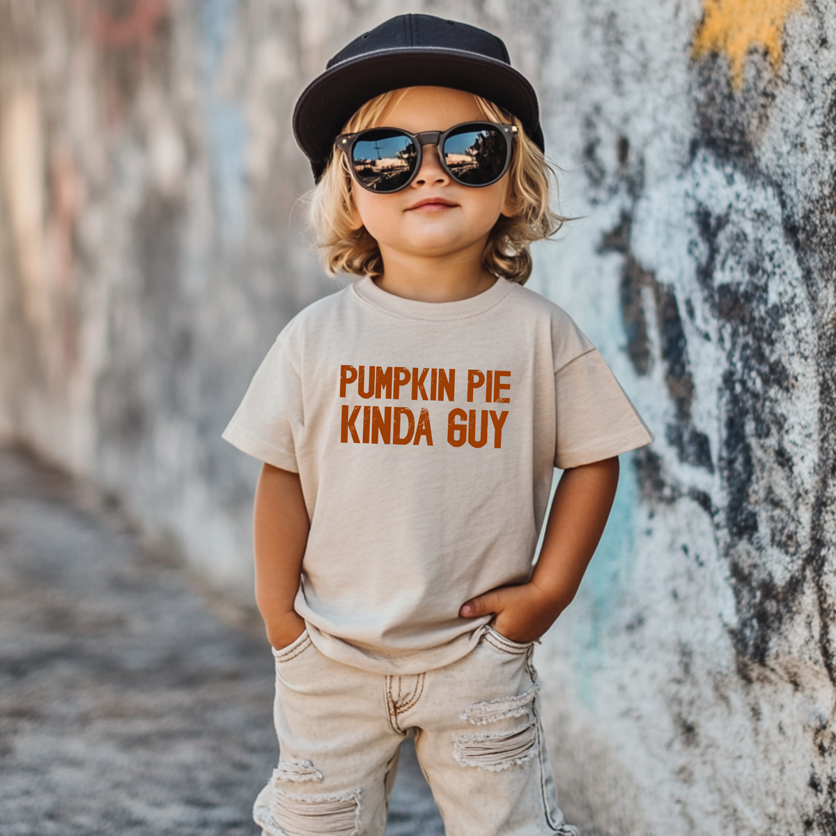 Pumpkin Pie Kinda Guy Toddler/Youth T-Shirt