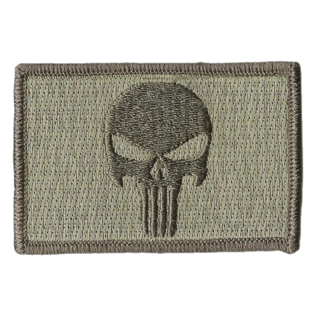 2"x3" Skull Tactical Patch