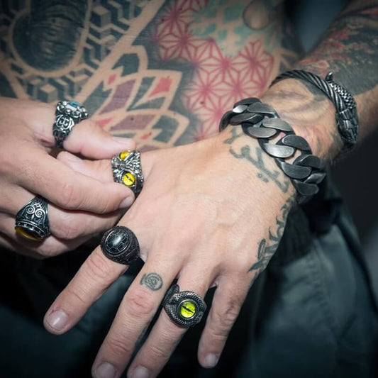 Punk Cuban Chain Stainless Steel Bracelet