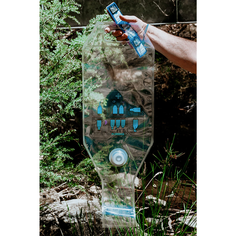 Puribag with P&G Water Filter Packets