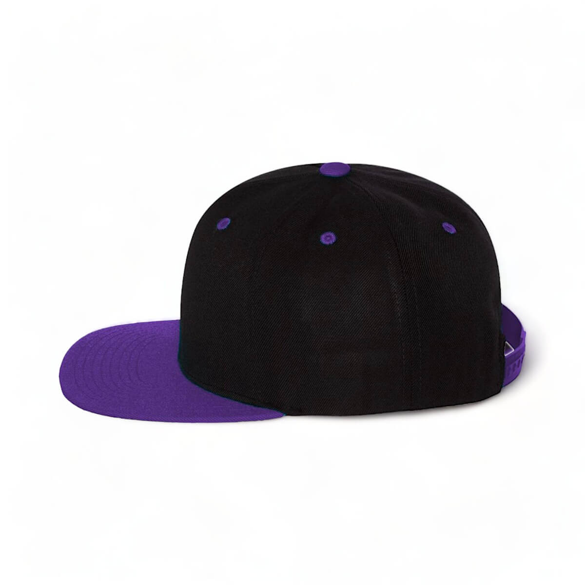 Purple Rain Flat Brim Snap