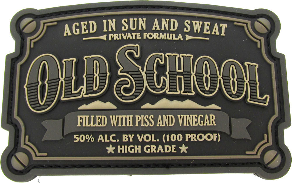 Old School Morale Patch PVC - Mil-Spec Monkey