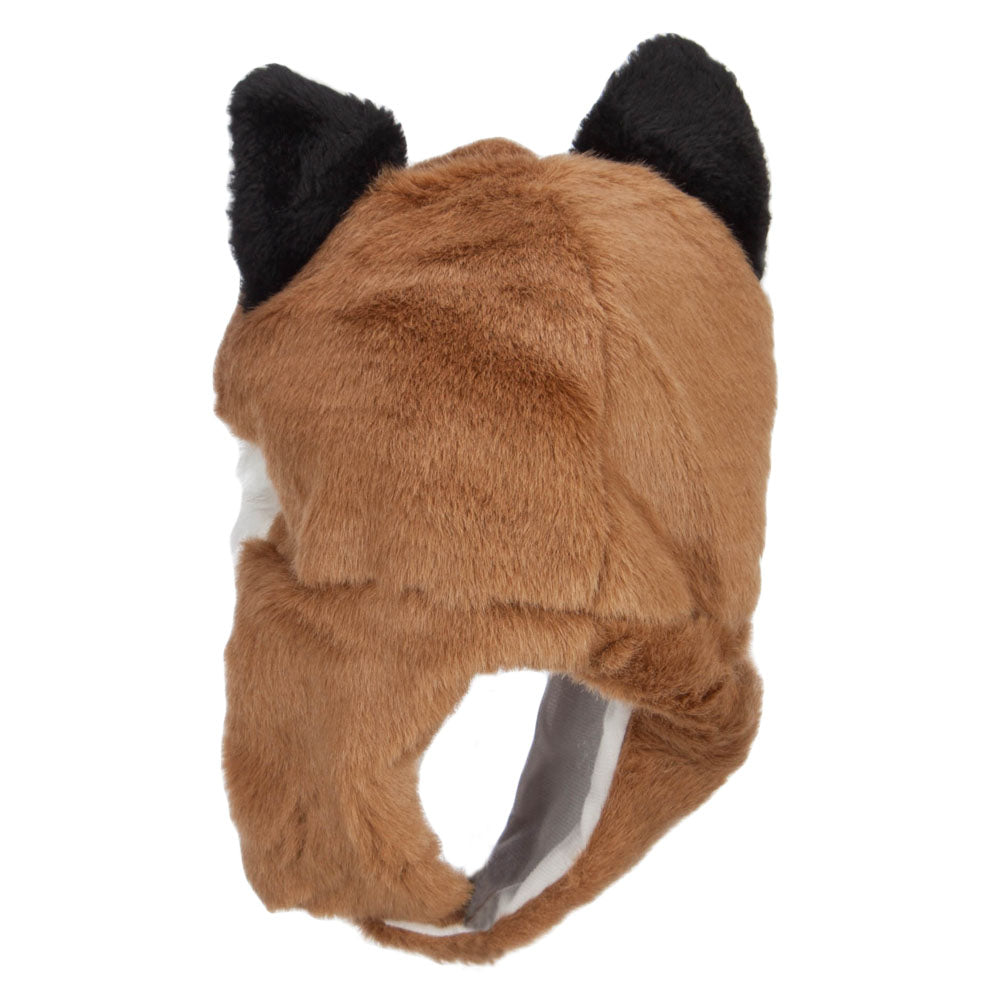 Plush Wolf Hat
