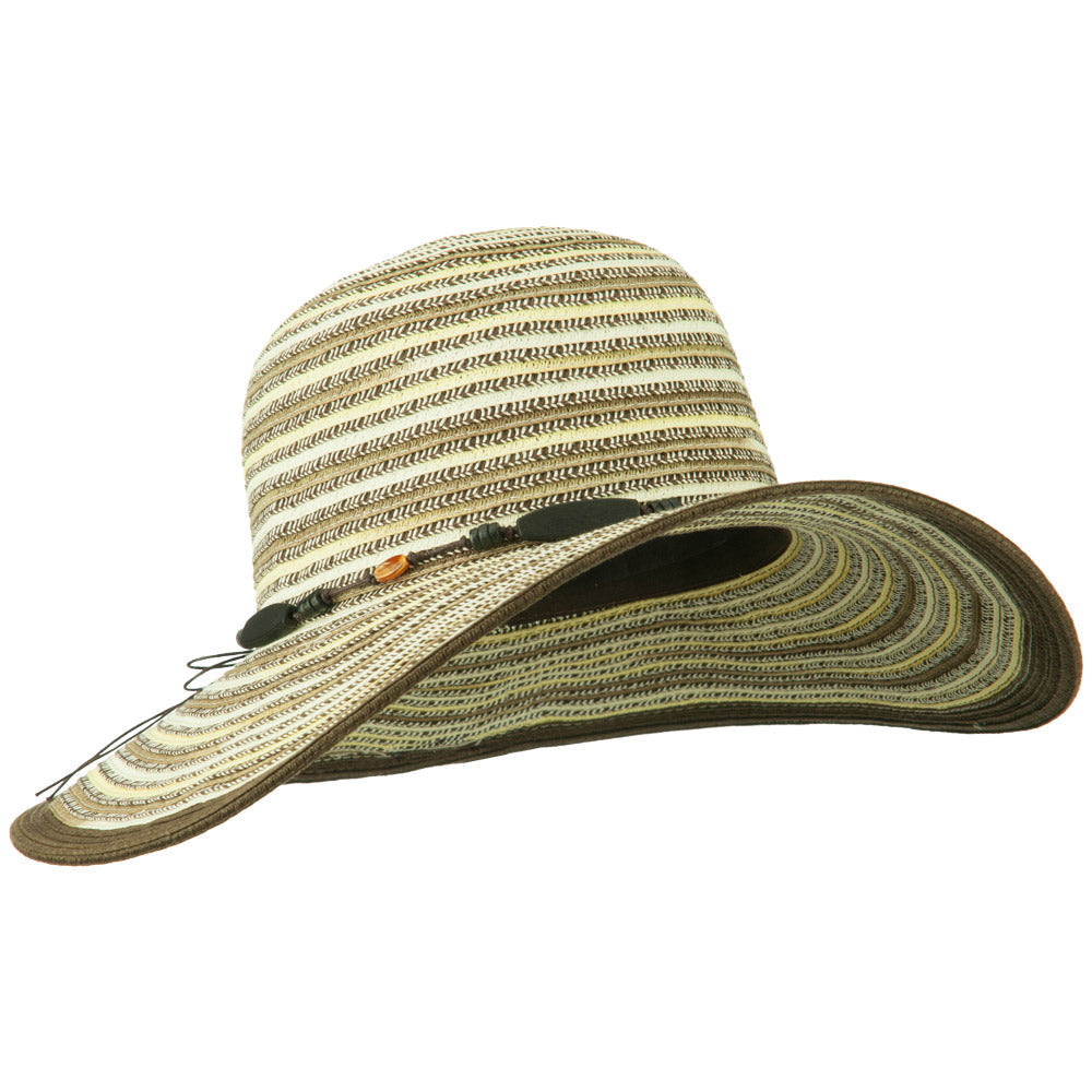 UPF 50+ Paper Braid Mix Hat