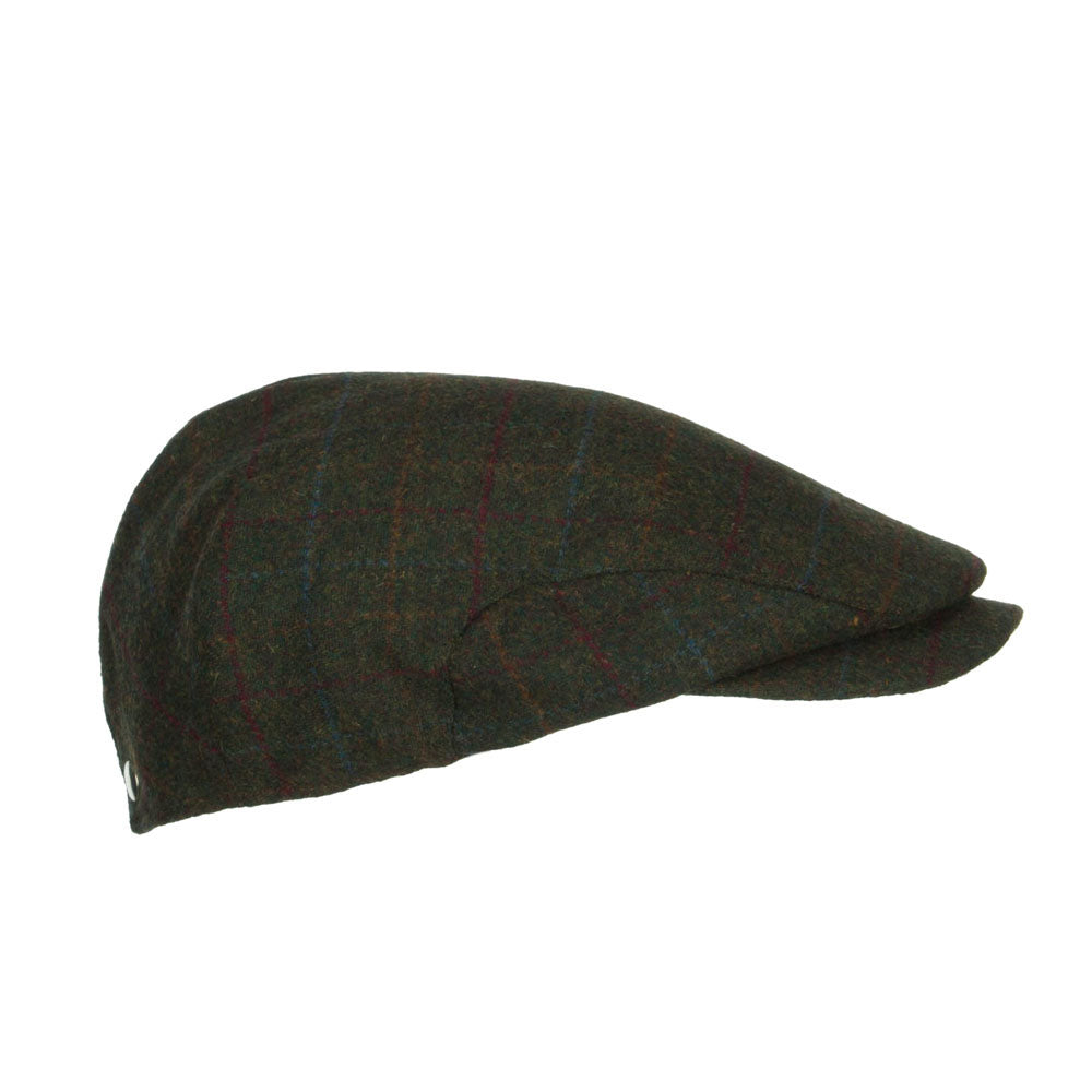 Men's Plaid 2 Snap Front Ivy Cap