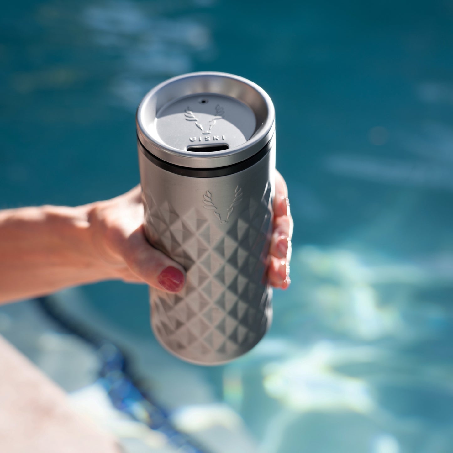 Paragon Stainless Steel Highball Tumbler in Platinum