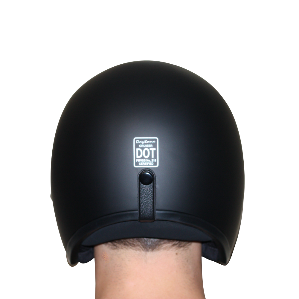 DOT Approved Daytona Cruiser Open Face Motorcycle Helmet - Men, Women & Youth - With Visor & Graphics - W/ Wild Soul