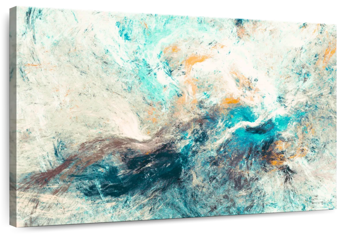 Soft Color Abstract Wall Art