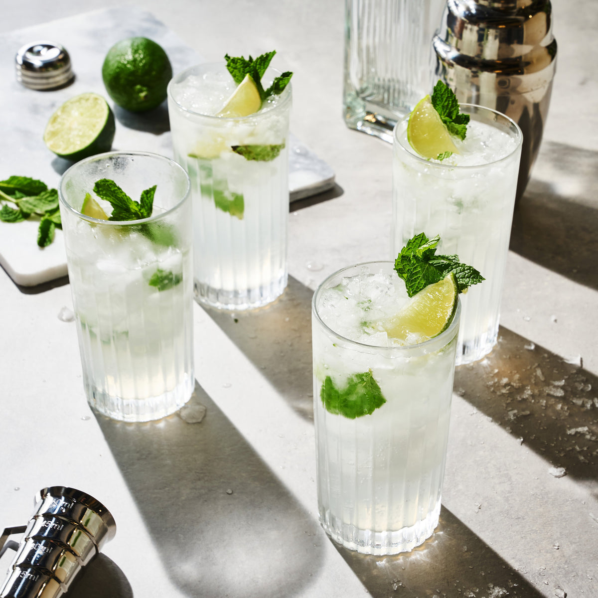 Reserve Milo Crystal Highball Glasses Set of 4