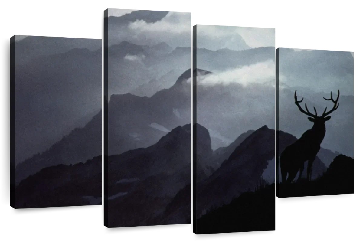 Elk Summit Wall Art