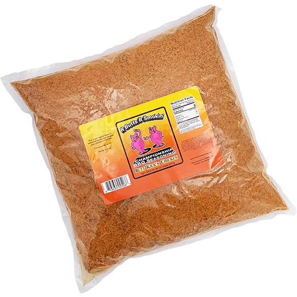 R Butts R Smokin' Butt Kick'n Chicken Championship BBQ Seasoning - 5 lb. Bag