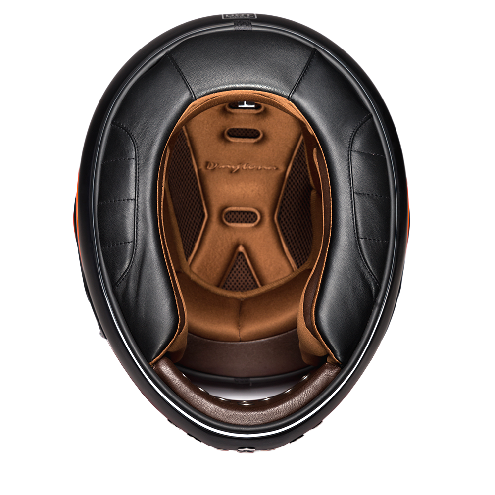 DOT Daytona Retro Full Face Motorcycle Helmet: Vintage Style for Men, Women, & Youth - W/ Captain America Stealth