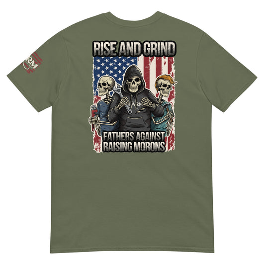 Rise And Grind Tee - Military Green