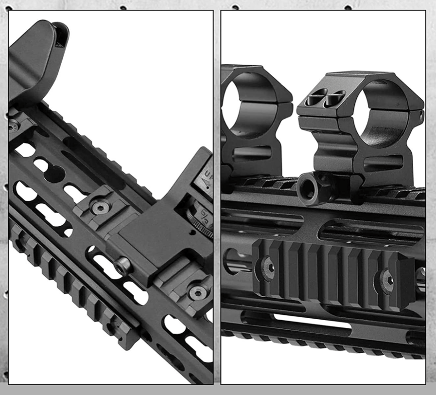 M-LOK and KeyMod Adapter Sets