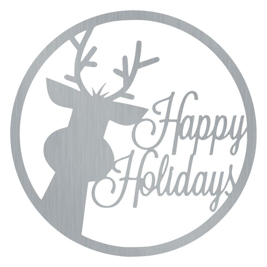 Rain Deer Happy Happy Holidays