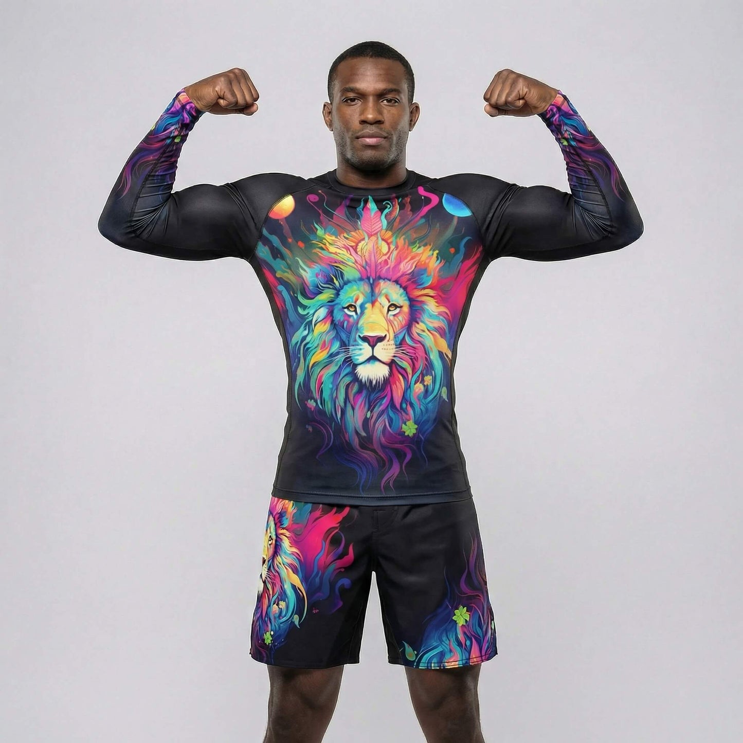 MYSTICAL LION RASH GUARD