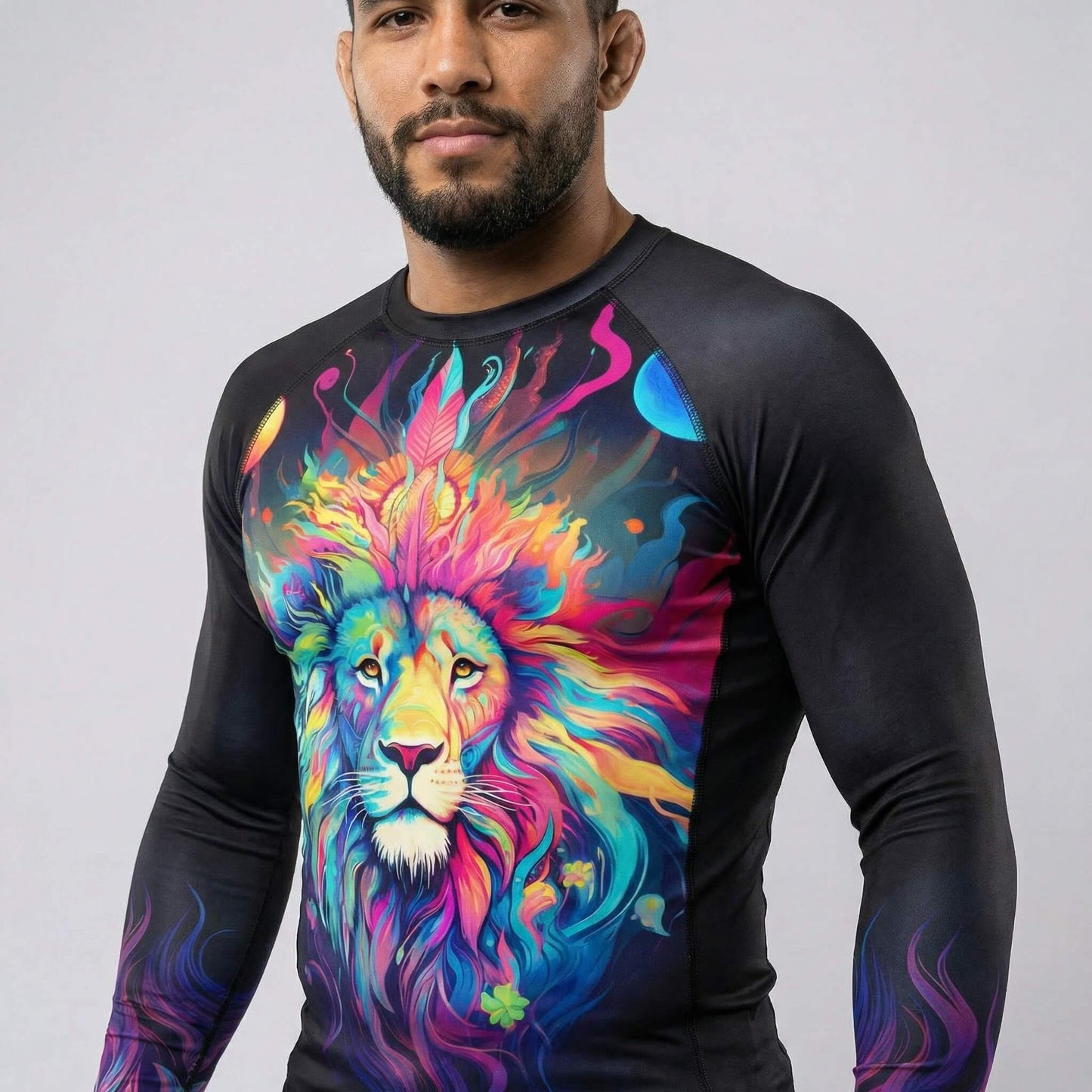 MYSTICAL LION RASH GUARD