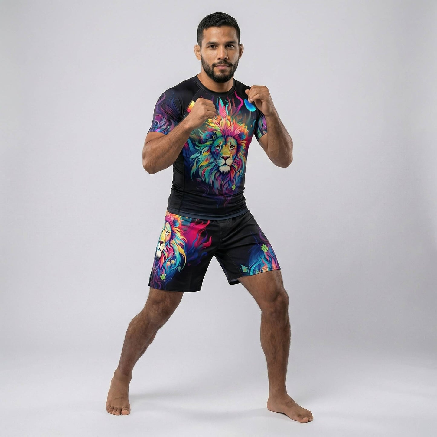 MYSTICAL LION FIGHT SHORTS