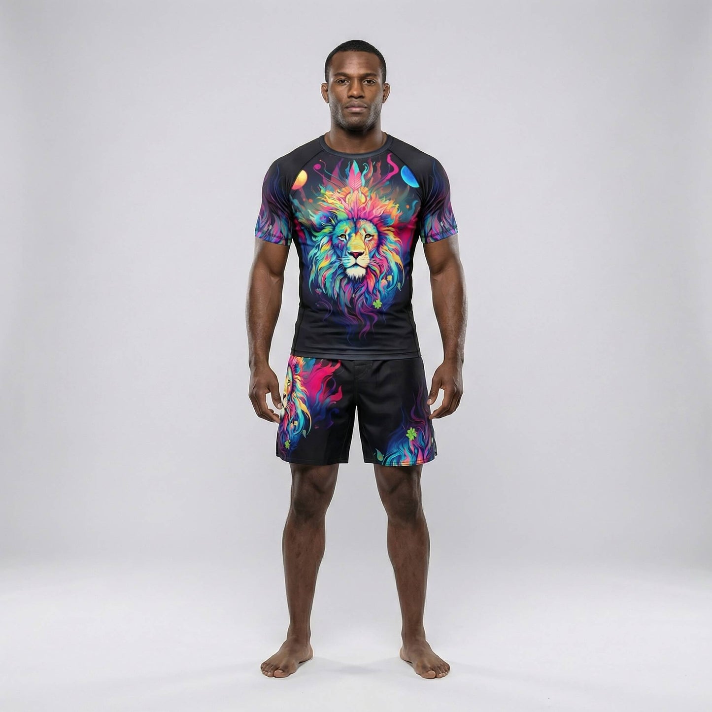 MYSTICAL LION FIGHT SHORTS