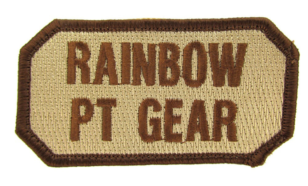 CLEARANCE - RAINBOW PT GEAR Morale Patch - Various Colors