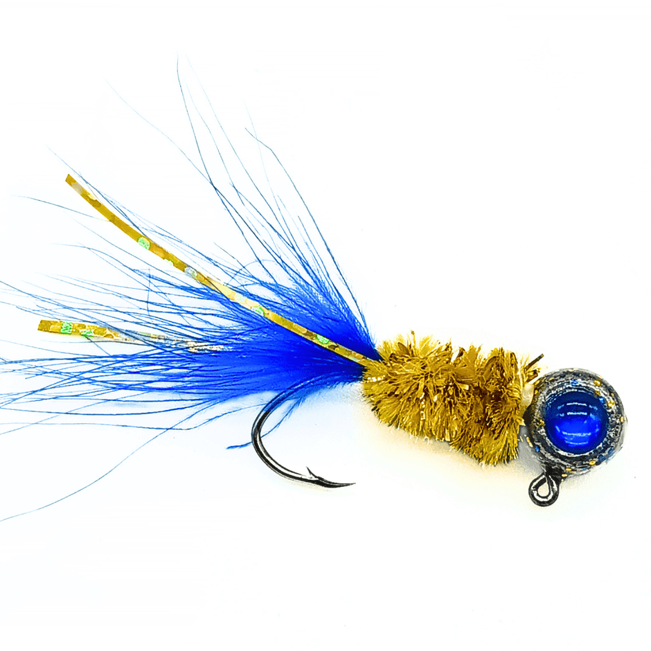 Lot De 40 Jigs à Perche (Crappie) Avec Plumes Marabou - Poids 1/8oz (3.5g), Acier Carbone, Neuf