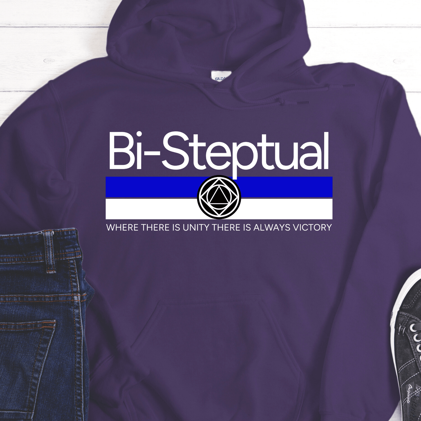 Recovery Hoodie | Inspiring Sobriety |  Bi-Steptual